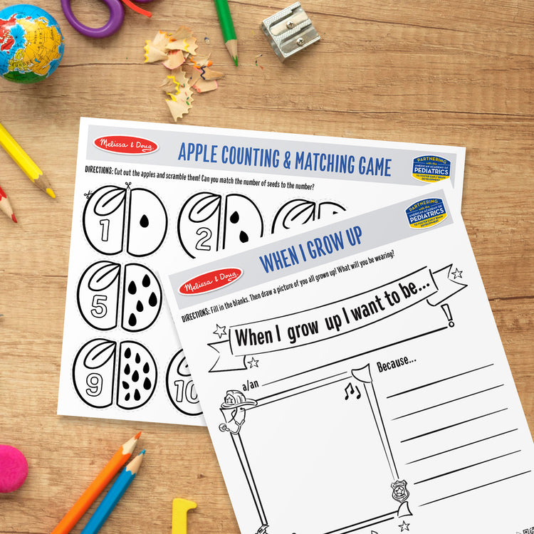 FREE Back to School Printables & Activities for Kids