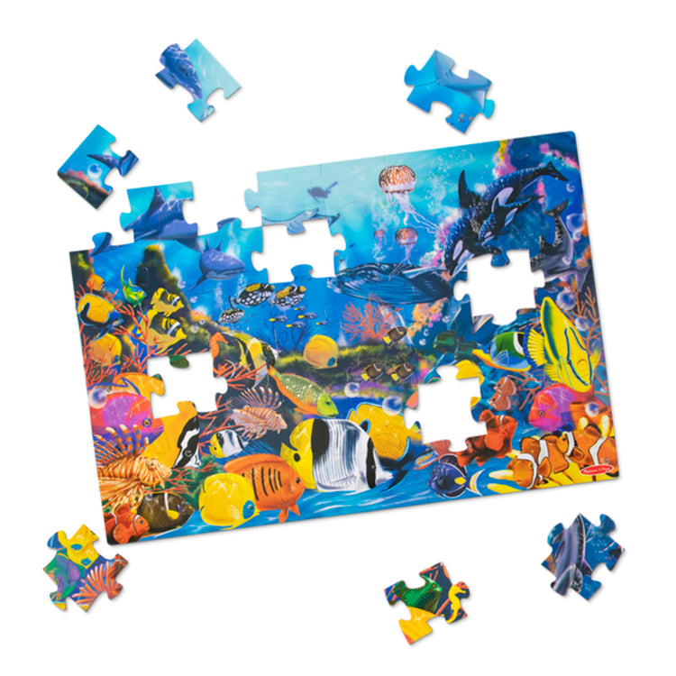  The Melissa & Doug Underwater Ocean Floor Puzzle (48 pcs, 2 x 3 feet)