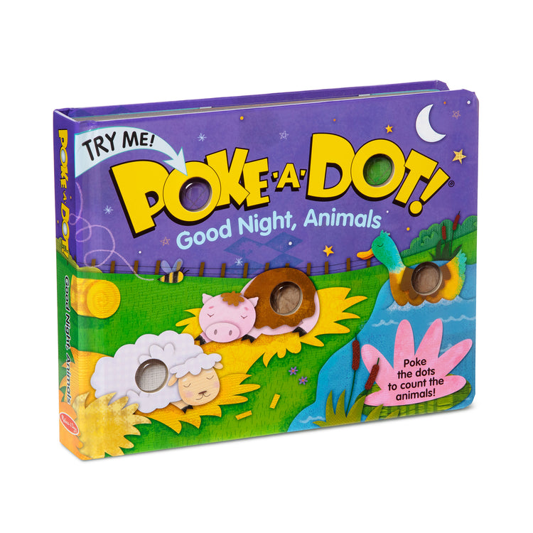  The Melissa & Doug Children's Book - Poke-a-Dot: Goodnight, Animals (Board Book with Buttons to Pop)