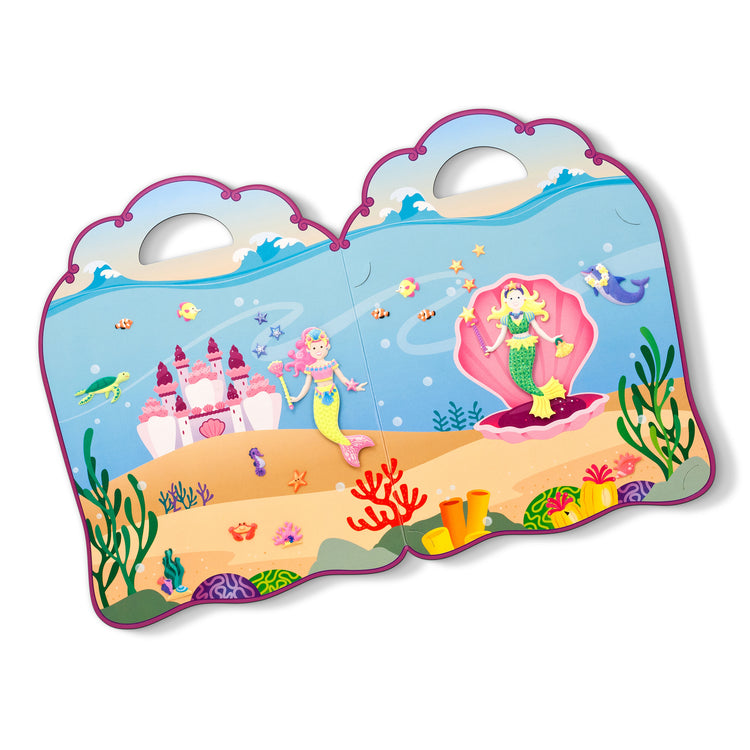  The Melissa & Doug Puffy Sticker Activity Book: Mermaids - 65 Reusable Stickers