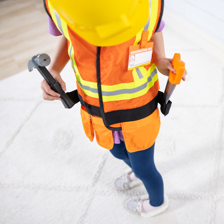 Construction Worker Costume Role Play Set