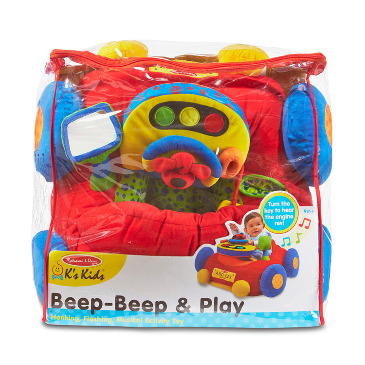 the Melissa & Doug Beep-Beep and Play Activity Center Baby Toy