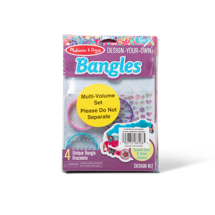 the Melissa & Doug Design-Your-Own Jewelry-Making Kits - Bangles, Headbands, and Bracelets