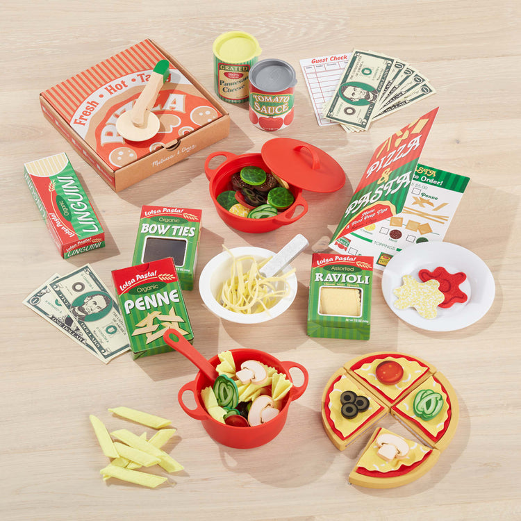 the Deluxe Pizza & Pasta Play Set