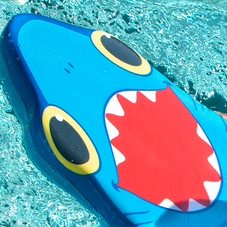 Melissa & Doug Sunny Patch Spark Shark Kickboard - Learn-to-Swim Pool Toy for Boys and Girls