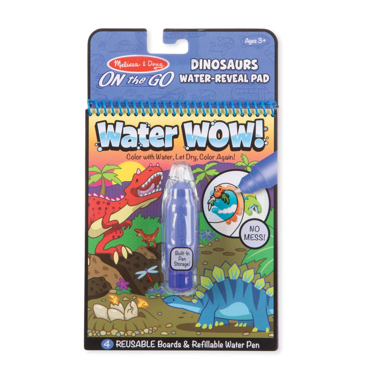 Melissa & Doug On the Go Water Wow! Reusable Water-Reveal Activity Pad – Dinosaurs