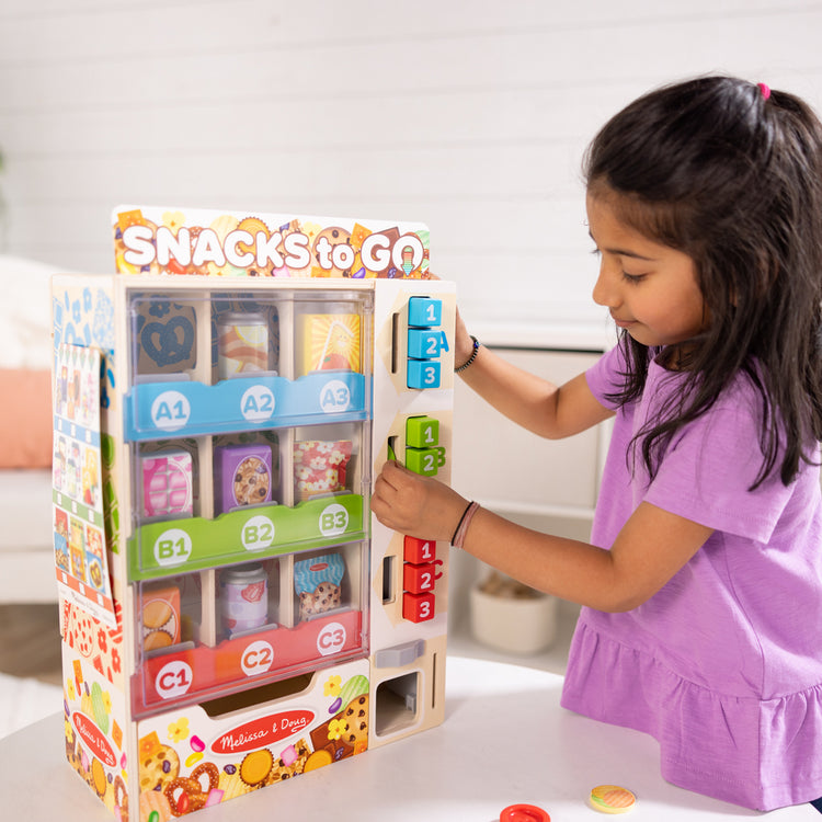 Melissa & Doug Toy Spotlight Sort Stock Select Vending Machine blog post
