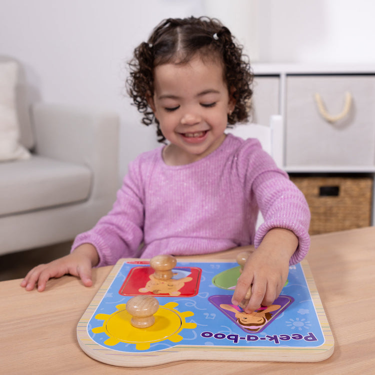 Melissa & Doug Toy Spotlight New Puzzles for 2026 blog post child playing with puzzle