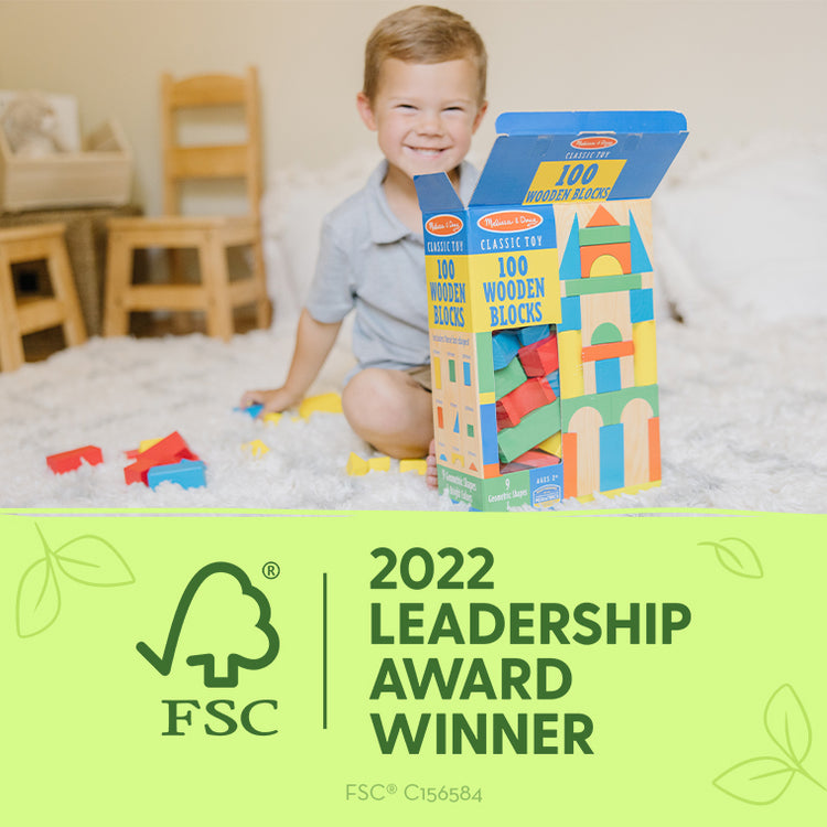Melissa & Doug wins 2022 FSC® Leadership Award for “uncommon excellence”
