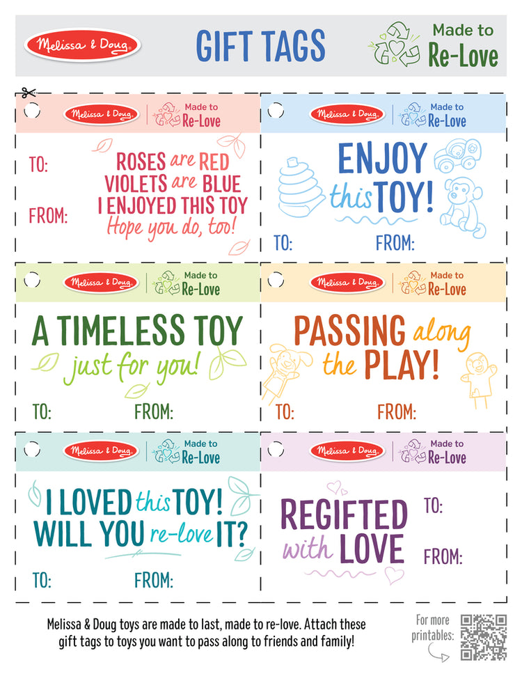 Melissa & Doug Made to Re-Love Give the Gift of Timeless Toys blog post