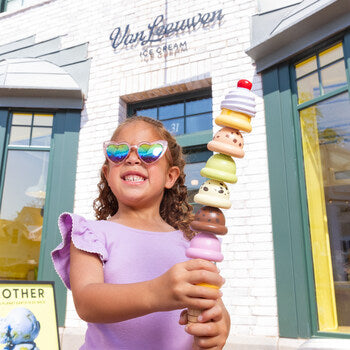 Melissa & Doug & Van Leeuwen Launch Sweet Summer Collaboration With Limited-Edition Ice Cream Play Sets blog post child playing