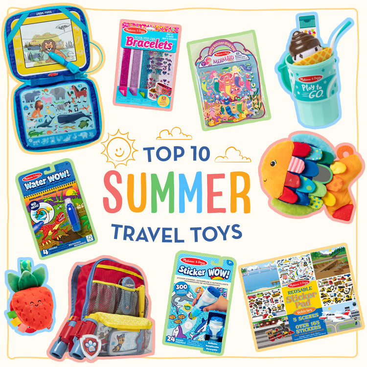 Our Top 10 Travel Toys for Kids This Summer