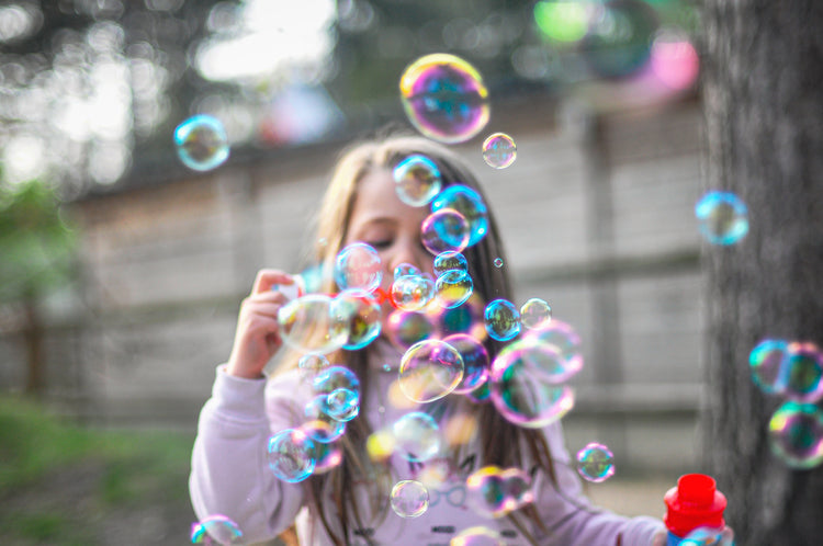 Melissa & Doug Blowing Bubbles as a Skill Builder Blog Post