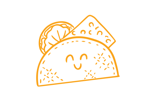 illustration of fill & spill taco toy