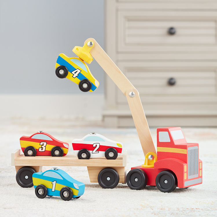 Buy Melissa & Doug Wooden Car Set in KSA Buy Melissa & Doug Wooden Car Set in KSA