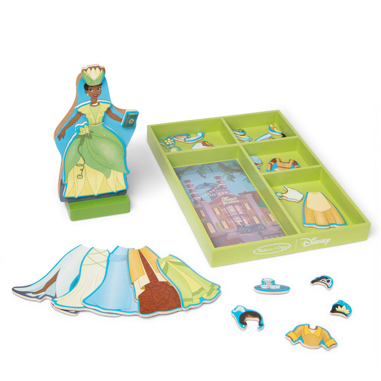Disney Princess Tiana Wooden Magnetic Dress-Up Play Set Disney Princess Tiana Wooden Magnetic Dress-Up Play Set