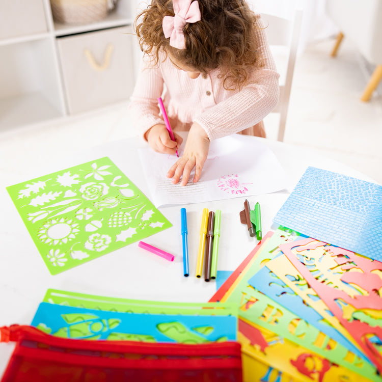 Cool stencils for kids are crafts you might actually want to keep.
