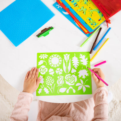 Created by Me! Stencil Art Activity Kit- Melissa and Doug