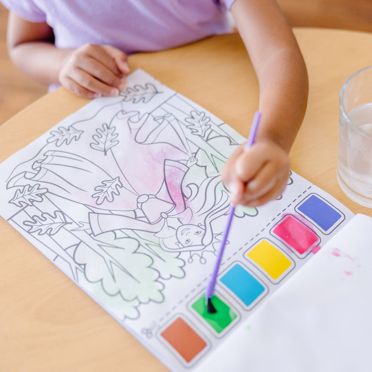 Princess Paint with Water Kids' Art Pad - A2Z Science & Learning Toy Store