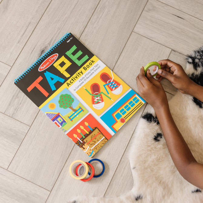 Kids Activity Books Tape Activity Book for Kids