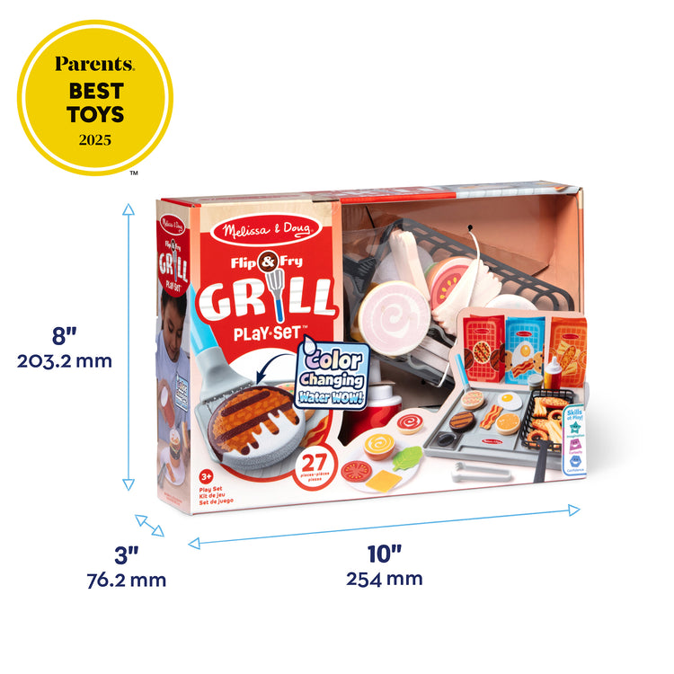 Flip & Fry Grill Play Set with Color Changing Water WOW!