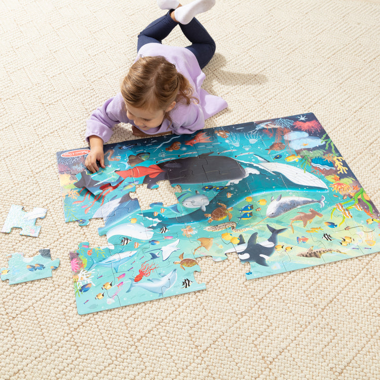 Underwater Floor Puzzle - 48 Pieces