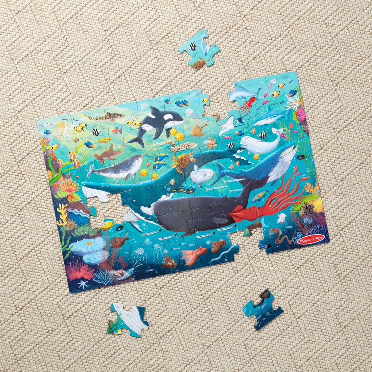 Underwater Floor Puzzle - 48 Pieces