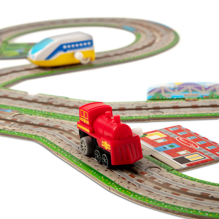 Design Your Own Railroad Floor Puzzle