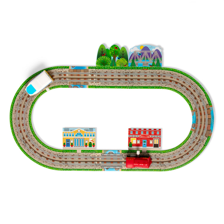 Design Your Own Railroad Floor Puzzle