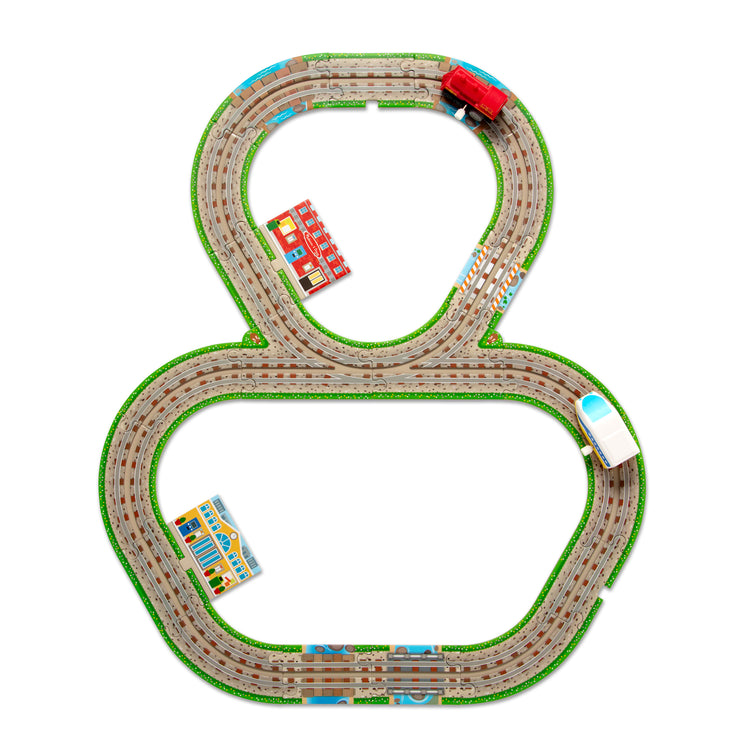 Design Your Own Railroad Floor Puzzle