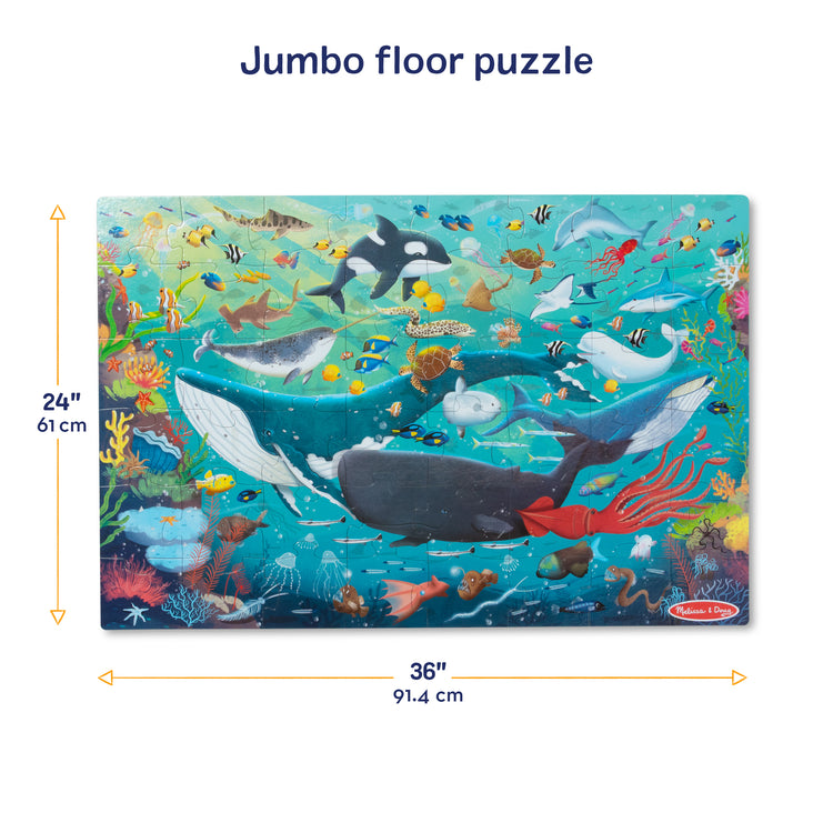 Underwater Floor Puzzle - 48 Pieces