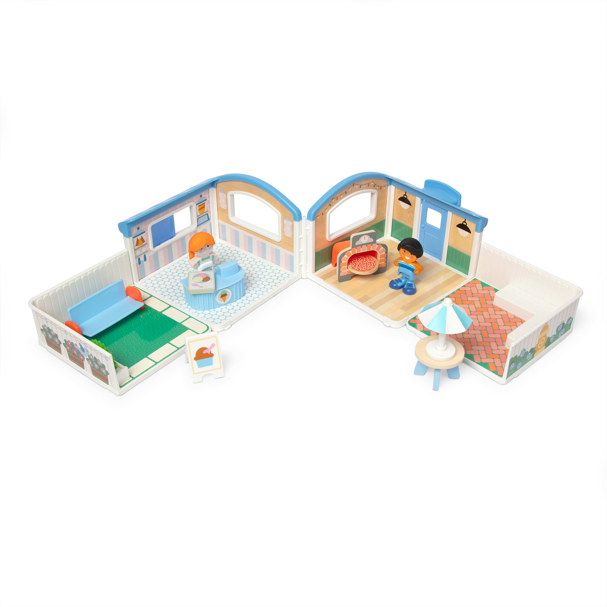 Cheery Lane™ Ice Cream and Pizza Play Set