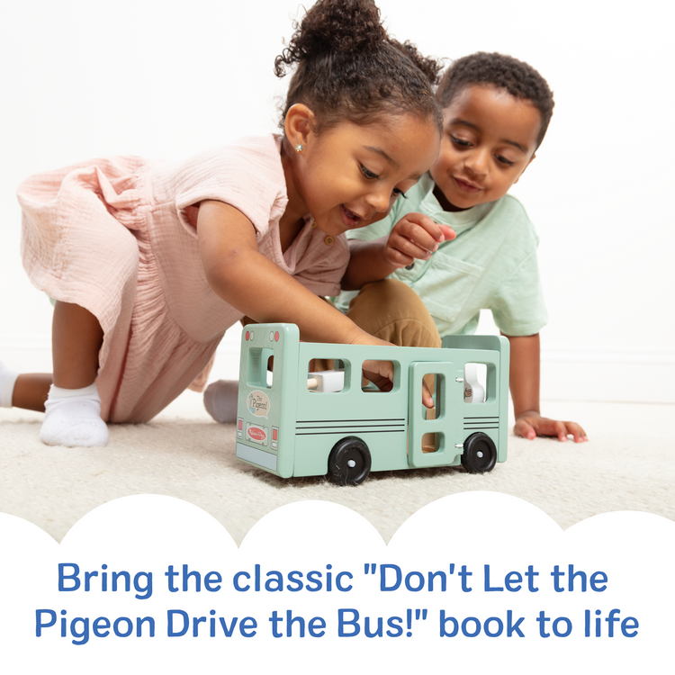 The Pigeon Book & Wooden Bus Bundle