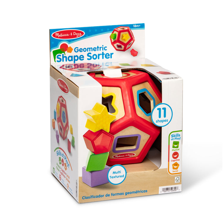 Geometric Shape Sorter Wooden Toy