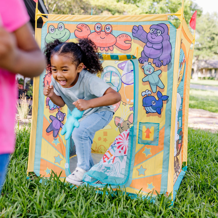 tente juego Melissa & Doug Fun at the Fair! Game Center Play Tent