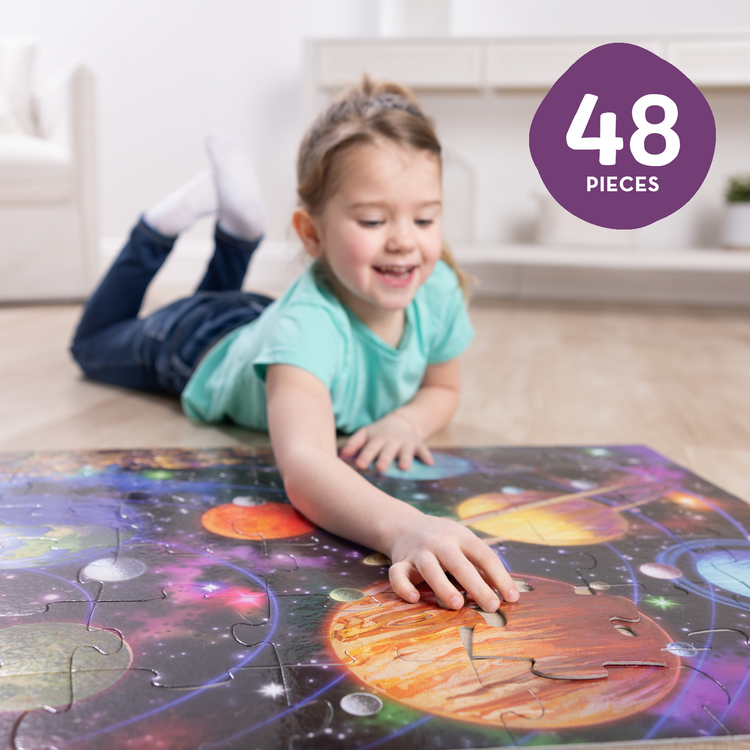 Solar System Floor Puzzle - 48 Pieces