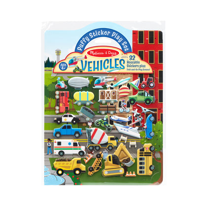 Puffy Sticker Play Set - Vehicles- Melissa and Doug
