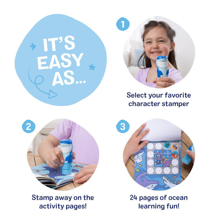 Sticker WOW!™ Activity Pad & Sticker Stamper - Shark
