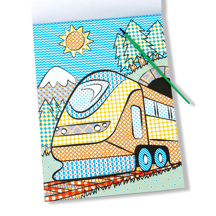  The Melissa & Doug My First Paint With Water Coloring Book - Vehicles (24 Painting Pages)