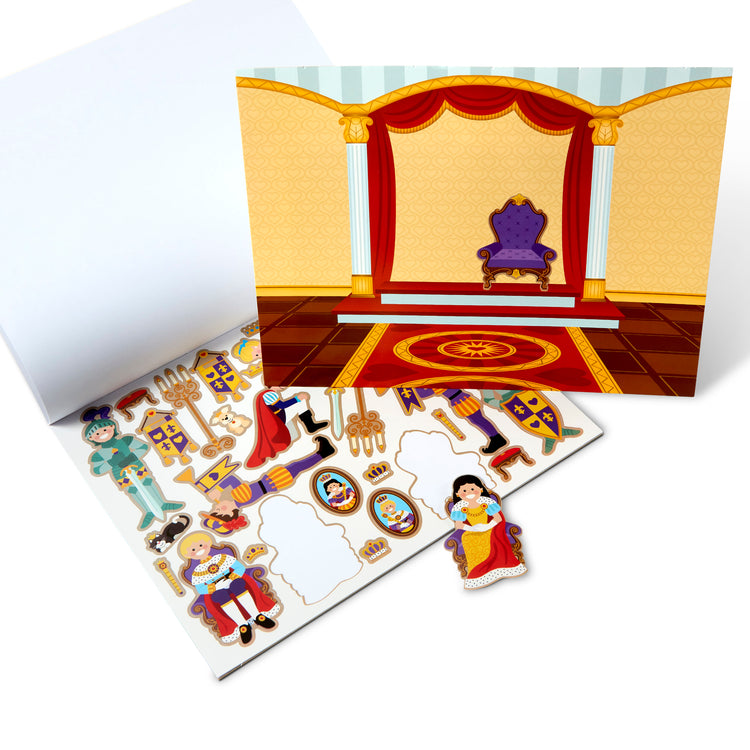  The Melissa & Doug Reusable Sticker Pad: Princess Castle - 200+ Stickers and 5 Scenes