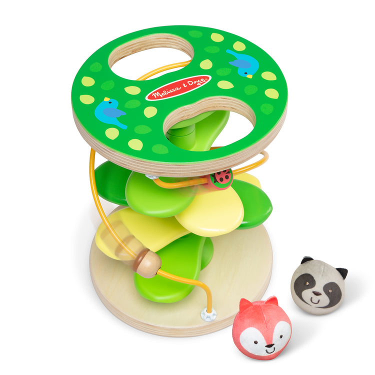  The Melissa & Doug Rollables Treehouse Twirl Infant and Toddler Toy (3 Pieces)