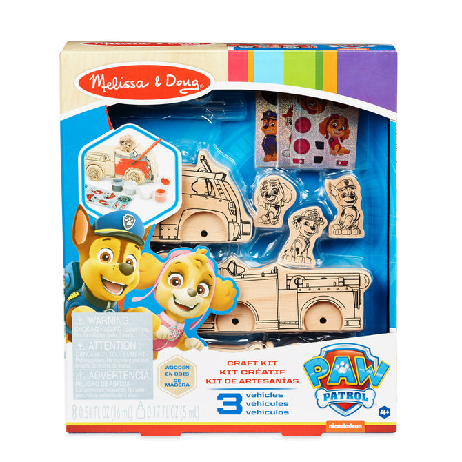 Melissa & Dough Paw Patrol Craft Kit - Vehicles