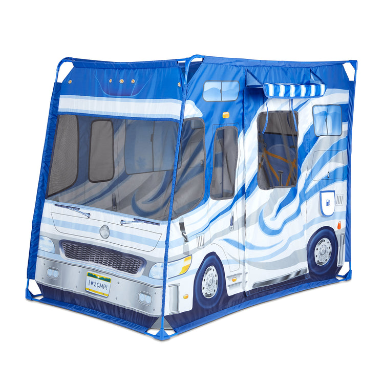 assembled tent Let's Explore Camper Tent Play Set- Melissa and Doug