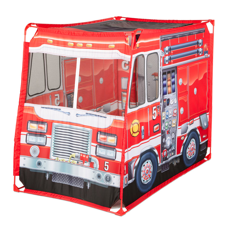 pop up fire engine tent Fire Truck Play Tent