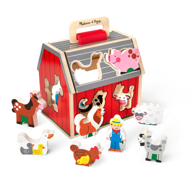 Take-Along Sorting Barn- Melissa and Doug