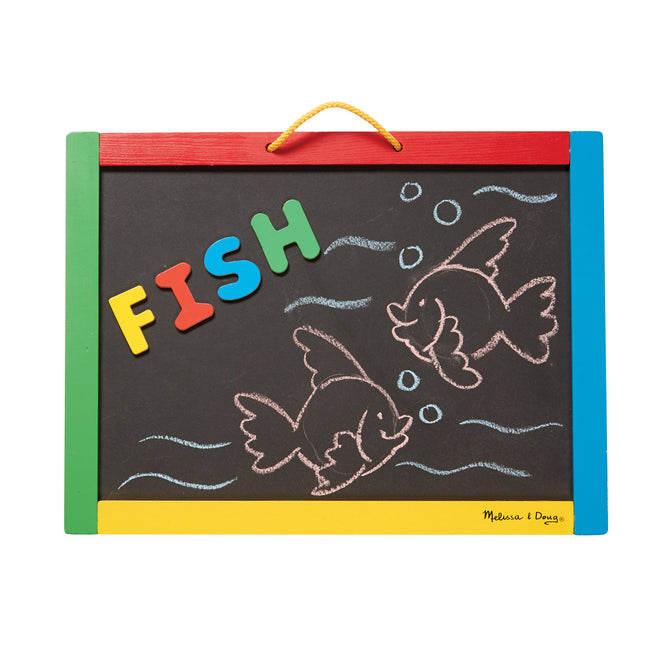 Melissa & Dough Magnetic Chalk/Dry-erase Board