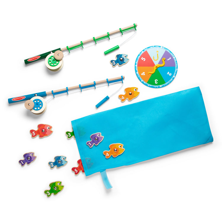 Catch Count Magnetic Fishing Rod Set Melissa Doug