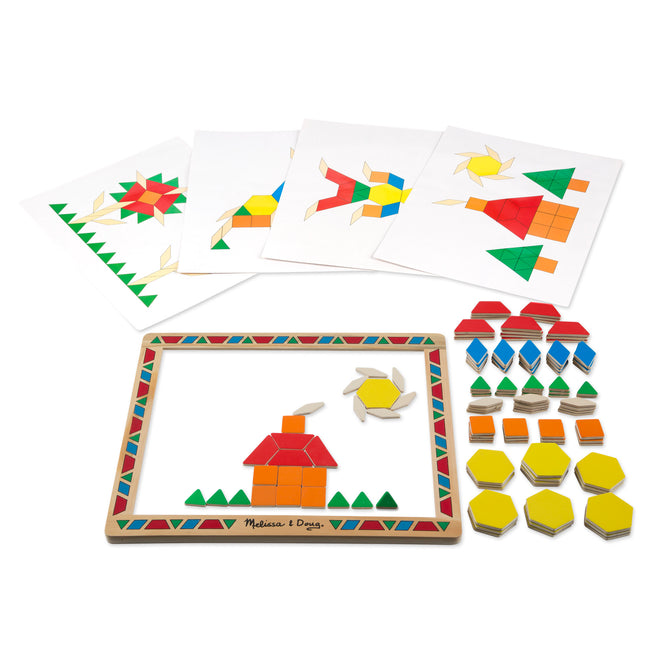 Magnetic Pattern Block Set- Melissa and Doug