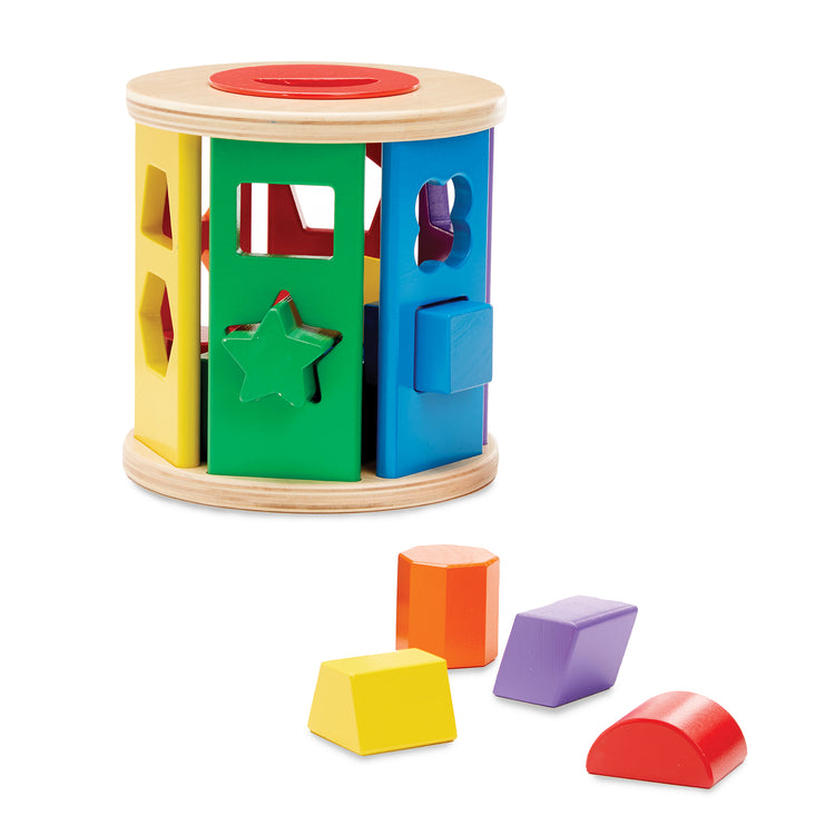 Match Roll Shape Sorter Melissa Doug
