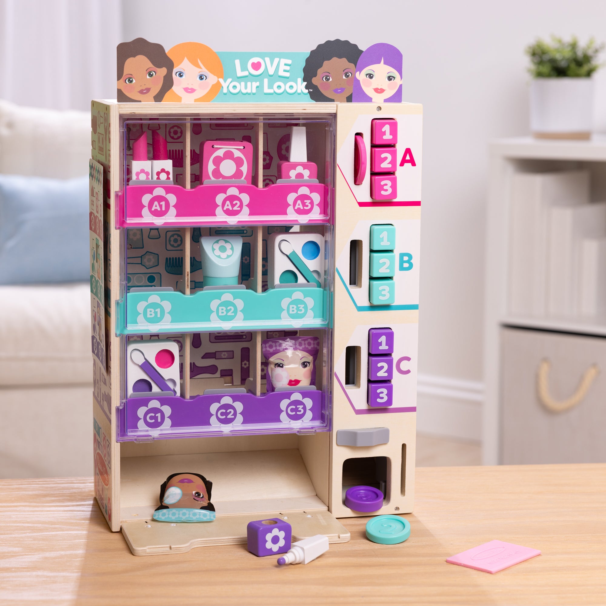Sort, Stock, Select Beauty Kiosk Play Set
